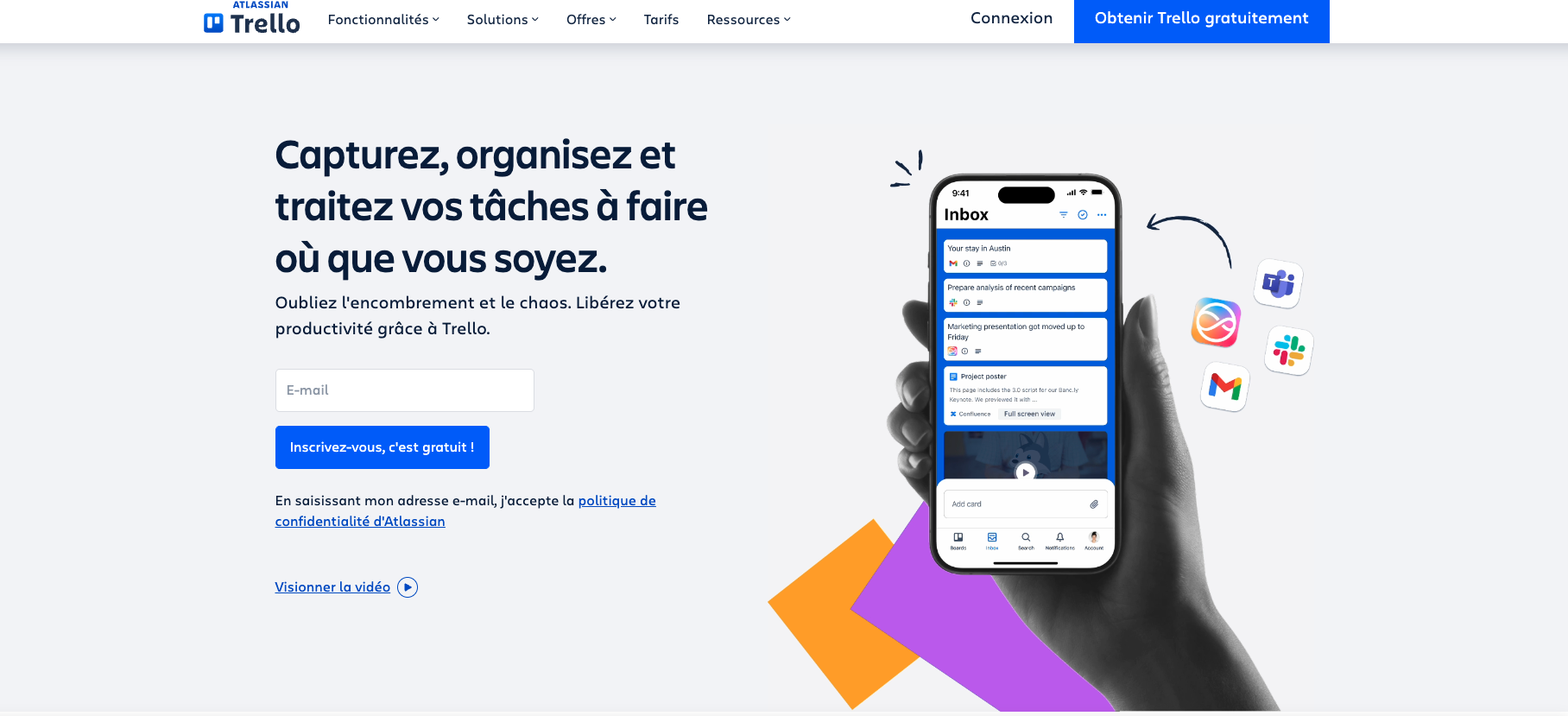 Trello logiciels de gestion de projet en Côte d'Ivoire